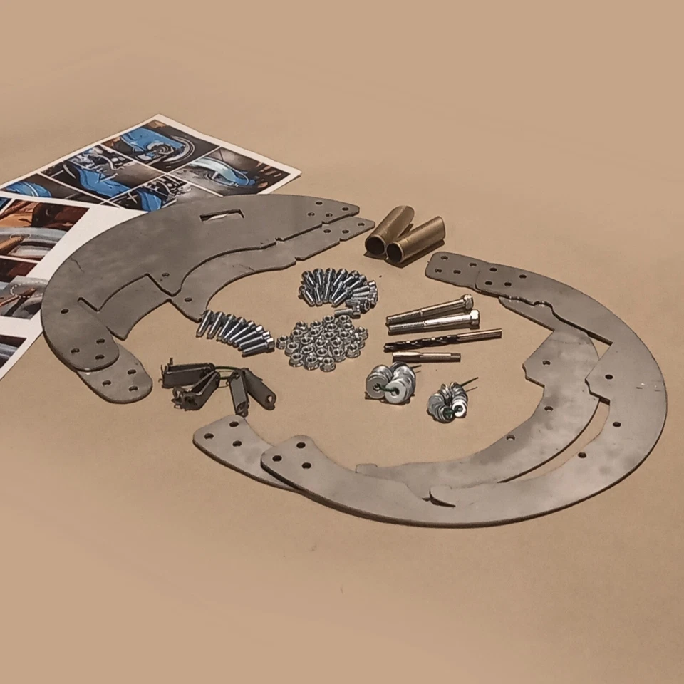 Can Am Maverick X3 XRS / XDS Rear Wheel & Brake Guards, Stainless Steel, PAIR - Image 3 of 4