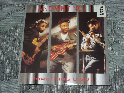 And why not?:  Something U got   7''  MINT UNPLAYED VINYL