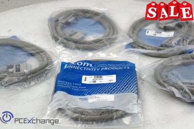 Lot of 5: Waters WAT200491 IEEE-488 Cable Assembly, 2m (T-end)
