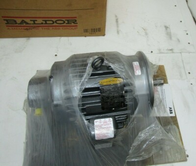 Baldor Reliance 1206681241-000010 Vector Drive Motor, 3 HP R.P.M 1755 3 Phase  