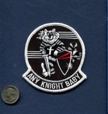 VF-154 BLACK KNIGHTS Any Knight Baby US NAVY F-14 TOMCAT Squadron Patch