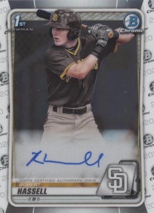 2020 Bowman Chrome Draft Sapphire Edition - Robert Hassell III #BD