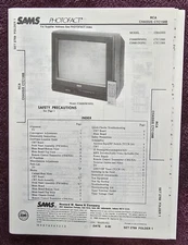 Sams Photofact 2769-1Service Manual for RCA F20680WNF01, F20681DGF01