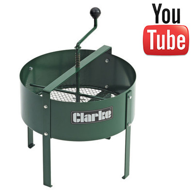Clarke CRS400 Rotary Earth / Soil Sieve 