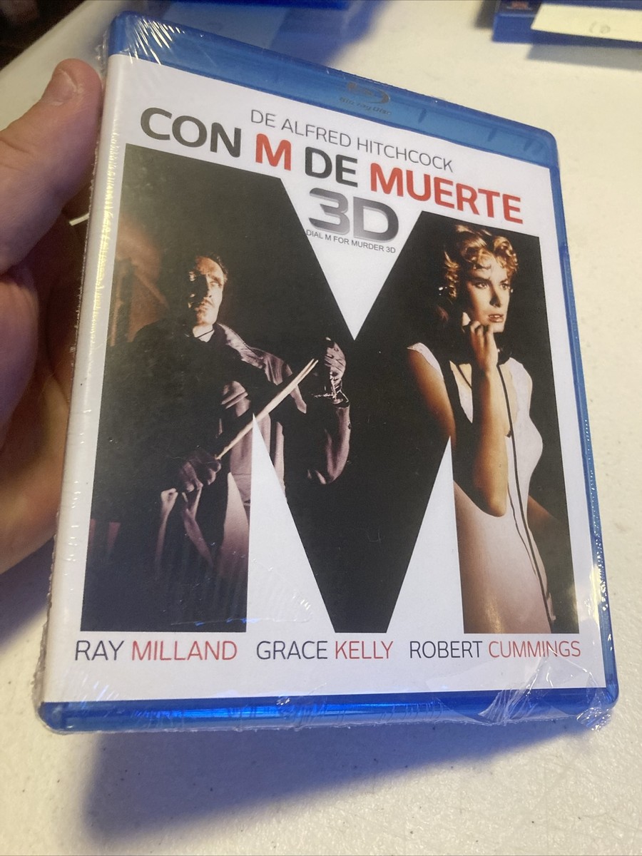 Dial M for Murder (3D Blu-ray, Canadian) Alfred Hitchcock NEW  