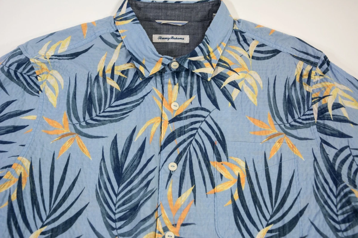 Tommy Bahama size XLT Lightweight Seersucker Shirt NEW NWT
