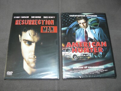 Resurrection Man & American Hunter - Drama/Thriller DVDs FSK18 neu!