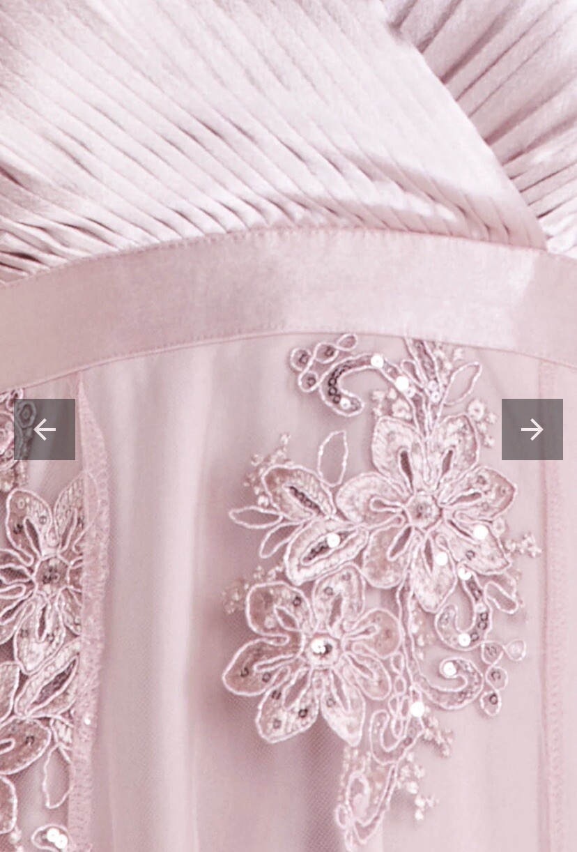 Beautiful special Occasion Dress Bridesmaid/prom/wedding Size 16 eBay