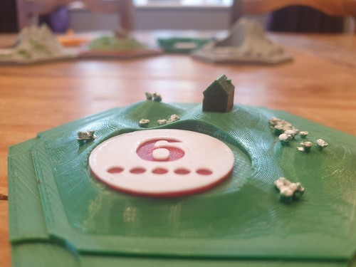 3d printed catan tiles home made and numbers, brand new - Picture 15 of 16