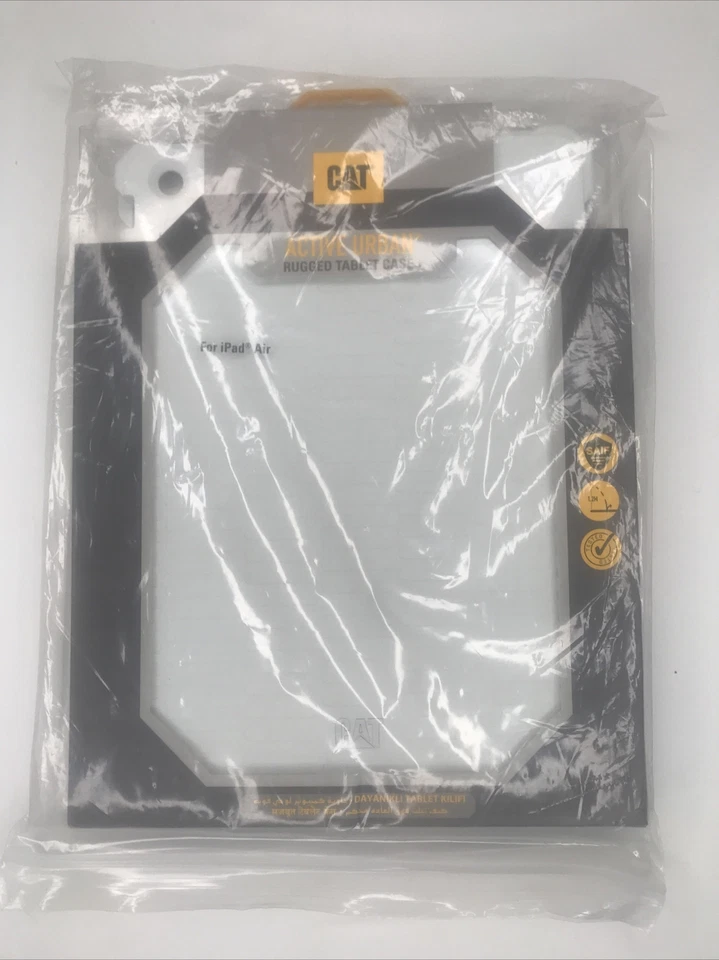 Cat Caterpillar Active Urban Rugged Case - White For iPad Air - Image 3 of 4