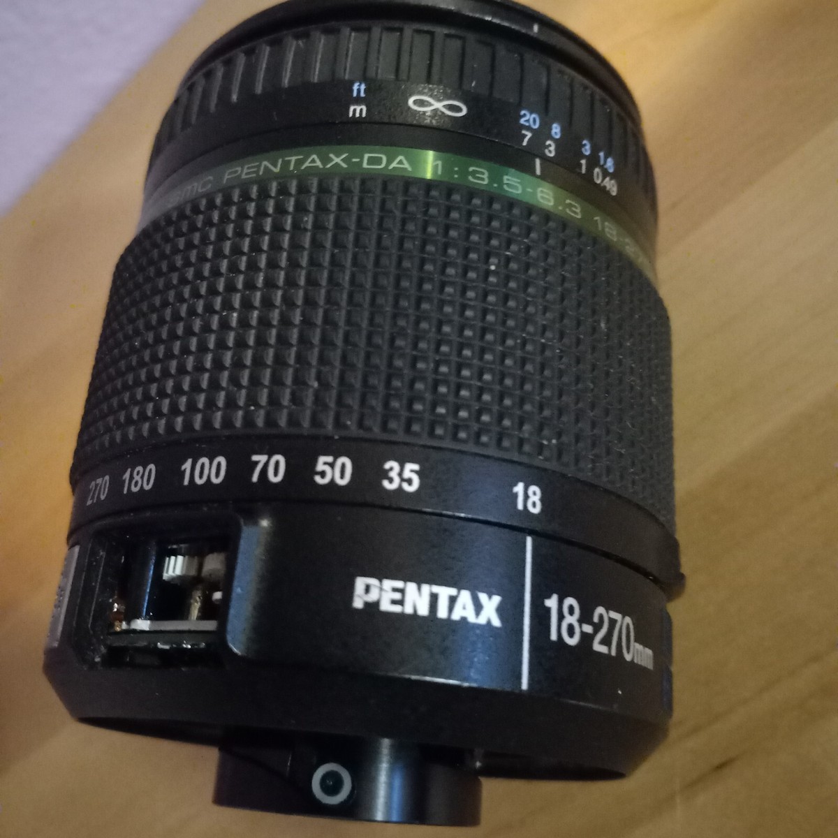 smc pentax-da 1:3.5-6.3 18-270mm ed sdm For Parts | eBay