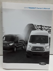 2019 ford transit owner's manual