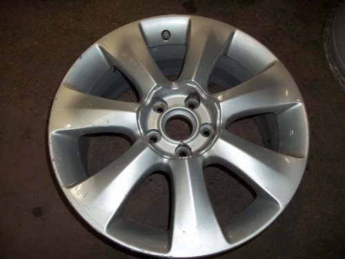 2006-2014 TRIBECA WHEEL 18 X8 ALLOY ALUMINUM RIM 7 SPOKE SILVER OEM -FAST SHIP! - Picture 2 of 7