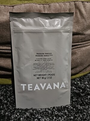       NEW! 2 OZ TEAVANA PASSION TANGO FACTORY SEALED TEA BAG!   RARE! HTF!