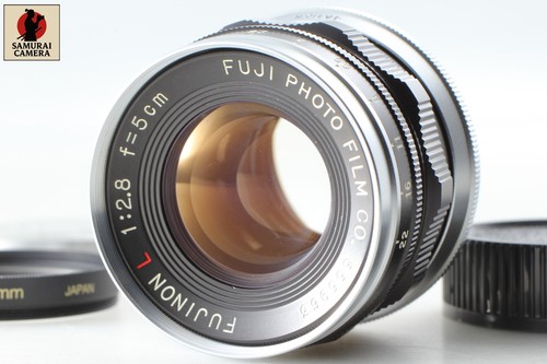 [Casi COMO NUEVO] Lente Fuji Fujifilm Fujinon L 50 mm 5 cm f/2,8 Leica L39 de JAPÓN