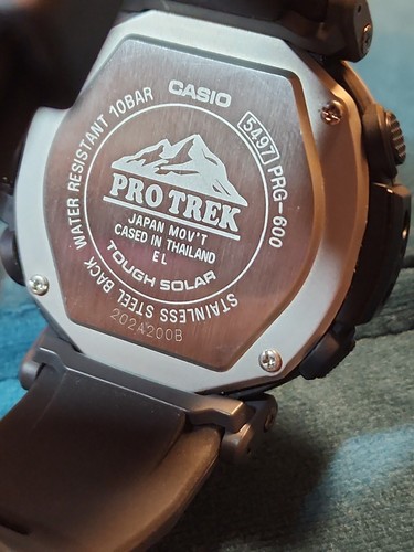 Reloj para hombre Casio PRO TREK PRG600-1 Safari triple sensor versión 3 STN LCD 100 m envío directo - Imagen 11 de 21