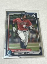 2024 Bowman Sabin Ceballos Chrome Prospect NM