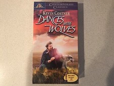 Dances with Wolves VHS, 1999 Kevin Costner, Mary McDonnell