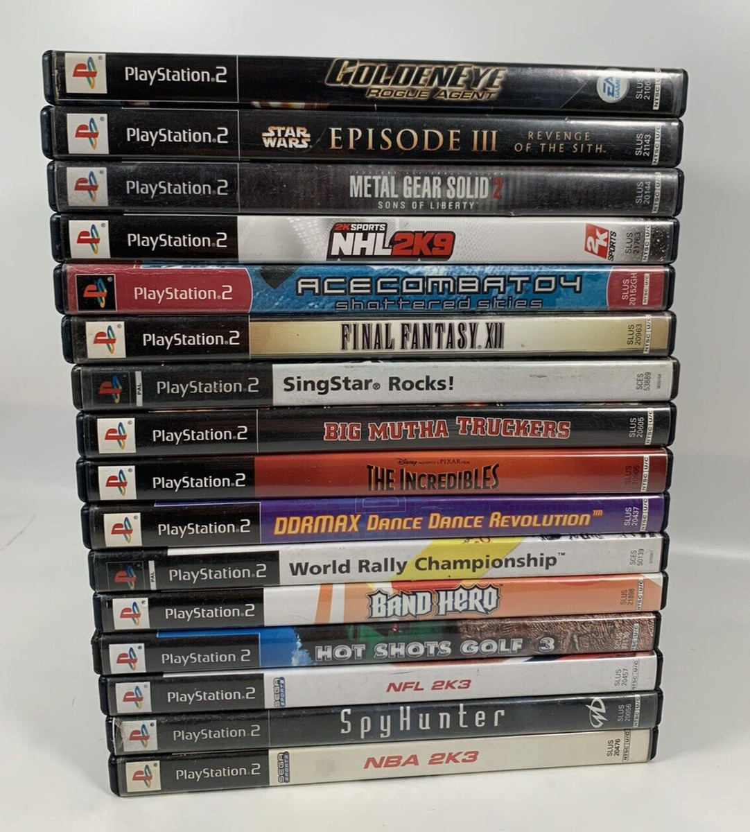 TESTED PS2 Games-Volume Pricing