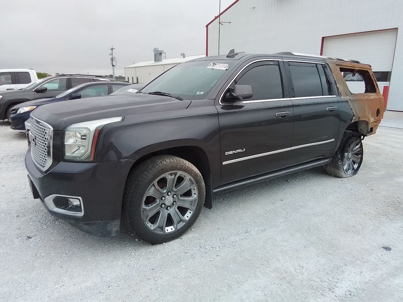 Driver Rear Side Door Privacy Tint Opt Ako Fits 15-20 SUBURBAN 1500 3471141