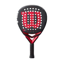 Wilson Bela V3 Black Padel Racket - Hybrid, Advanced