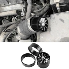 2.1'' Car Cold Air Intake Filter Induction Pipe Power High Flow Hose System Kit