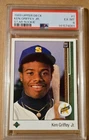 1989 UPPER DECK KEN GRIFFEY JR STAR ROOKIE RC PSA 6