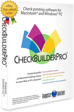 Windows  Mac Check Printing Software   7.5 x 0.5 x 5.5 inches