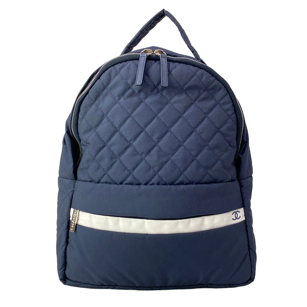 CHANEL Blue Nylon Exterior Bags & Handbags for Women for sale | eBay