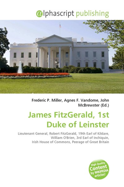 Frederic P. Miller (U. A.) | James Fitzgerald, 1St Duke Of Leinster | Buch-image