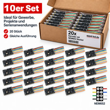 10 Stck. Appel Lokdecoder Version 2024 DCC/MM 8-pol. NEM652 Stecker
