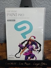 Clip Studio Paint Pro Full Version CD Smith Micro/Celsys No Serial Number