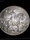 New Listing1 oz Legendary Warriors: Genghis Khan Silver Round (BU)