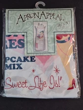 Betty Boop Chef Apron - How  Sweet Life Is -100% Cotton 26"x30"