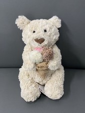 Jellycat Bartholomew Bear Ice Cream Oatus NWT - NYC Exclusive Fao Schwarz