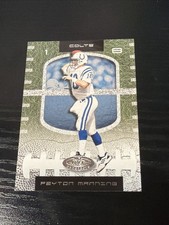 Peyton Manning 2001 Fleer/Skybox Hit Prospects Card #18. Indianapolis Colts