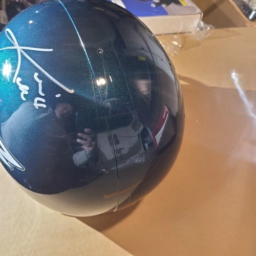 Philadelphia Eagles Autographed Helmet Kevin Kolb #4
