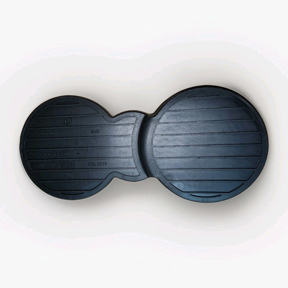 Volkswagen CC 2009-2017 consola central doble portavasos alfombrilla goma 3C0-863-330 Foto 2 de 3