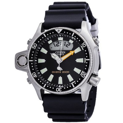 Citizen Promaster Aqualand Schwarz Herren Armbanduhr JP2000-08E