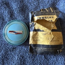 Vtg Nos 1954 Chevy Steering Wheel Horn Button Cap New Old Stock