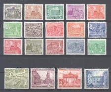 Berlin 42-60 postfrisch ** Bauten I H&ouml;chstwert Nr. 59 tief gepr&uuml;ft Schlegel BPP