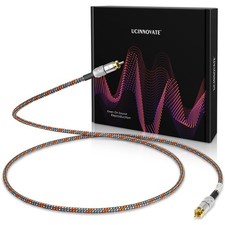 High-end RCA Subwoofer Cable, 4.5m / 14.7Ft Audio Stereo Subwoofer Cable RCA ...