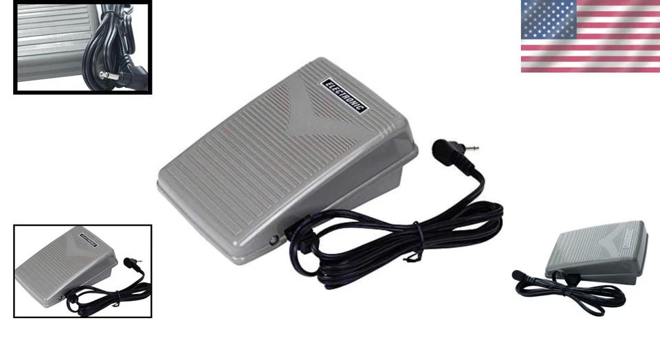 Compact and Lightweight Foot Control Pedal - Fits Pfaff, Elna, Bernina Models - Image 2 of 4