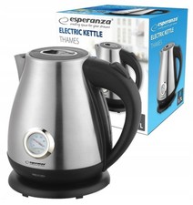 Bollitore Elettrico 17L Acciaio Inox 2200W con Termometro Livello Acqua