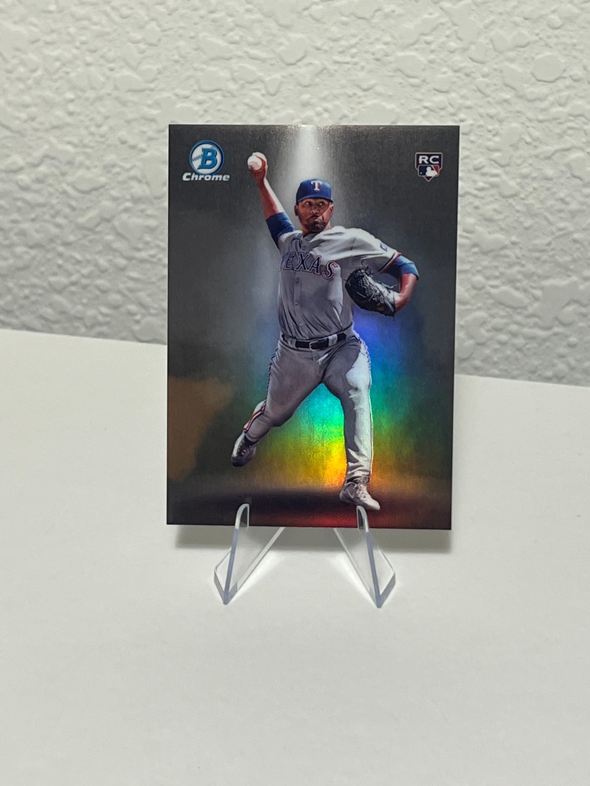 2025 Bowman Chrome Kumar Rocker Spotlight Rangers BS-15 (RC)