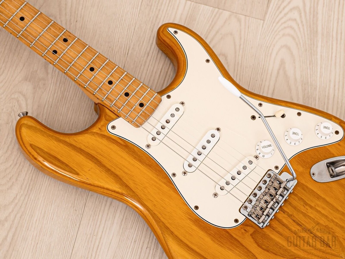 1986 Fender '72 Stratocaster ST72-115 Natural w/ Pure