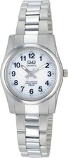 Citizen Q Q H971-204 Solarmate Quartz Women's Watch White Dial Analog From Japan