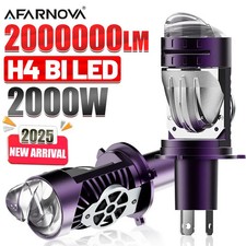 LED Headlight Bulb H4/9003/HB2 Super Bright 6000K Hi/Low Beam Apply Motorcycle