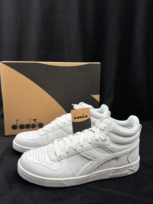 DIADORA Magic Basket Demi Icona Unisex EUR 38.5 / UK 5.5 Sneakers High Top White