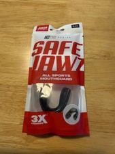 Safejawz Intro Series Ochraniacz na usta gotowanie i gryzienie JUNIOR DO 11 ROKU ŻYCIA CZARNY